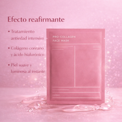 Pack 4 Mascarillas Faciales Bio Colágeno Coreano