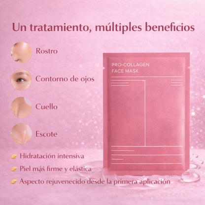 Pack 4 Mascarillas Faciales Bio Colágeno Coreano